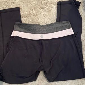Lululemon wunder under leggings. Grey size 4